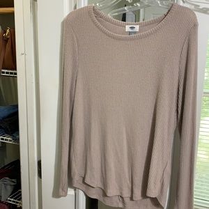 old Navy Ribbed Long Sleeve Top